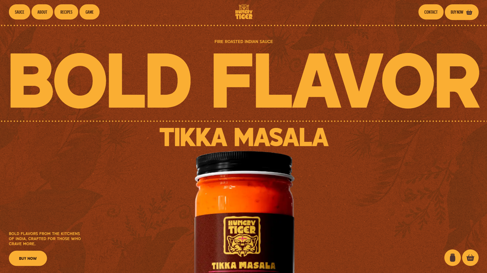 Hungry Tiger – Bold Indian Sauce